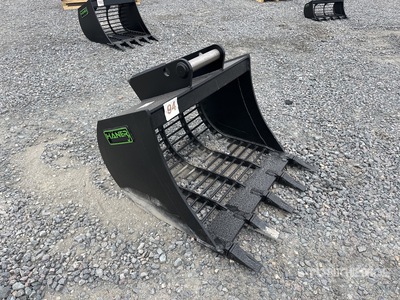 2025 Haener HSL1000 7.10 MS08A 1000 mm Q/C Skeleton Excavator Bucket (Unused)