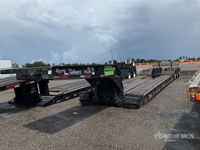 2008 Talbert 55 ton Tri/A Removable Gooseneck Lowboy Trailer