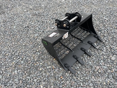 2025 Haener HSL800 1.2 P 800 mm Q/C Skeleton Excavator Bucket (Unused)