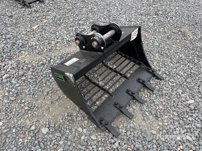 2025 Haener HSL800 2.3 P 800 mm Q/C Skeleton Excavator Bucket (Unused)
