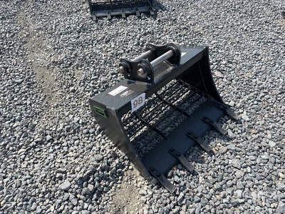 2025 Haener HSL800 2.3 P 800 mm Q/C Skeleton Excavator Bucket (Unused)