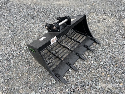 2025 Haener HSL1000 2.3 P 1000 mm Q/C Skeleton エクスカベーター用バケット (Unused)