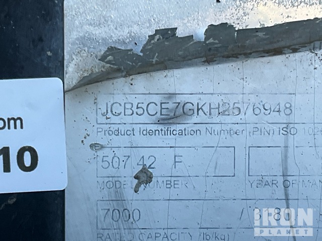 MANIPULADOR 2017 JCB