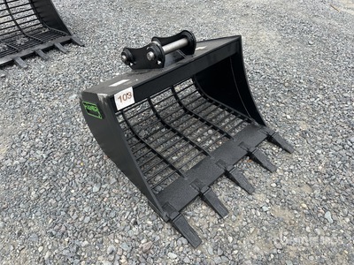 2025 Haener HSL1000 3.7 P 1000 mm Q/C Skeleton Excavator Bucket (Unused)