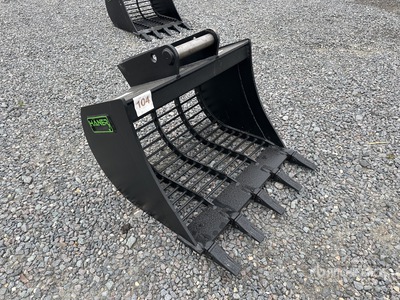 2025 Haener HSL1000 7.10 P 1000 mm Q/C Skeleton Excavator Bucket (Unused)