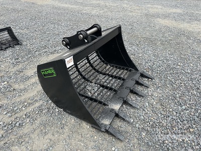 2025 Haener HSL1200 7.10 P 1209 mm Q/C Skeleton Excavator Bucket (Unused)