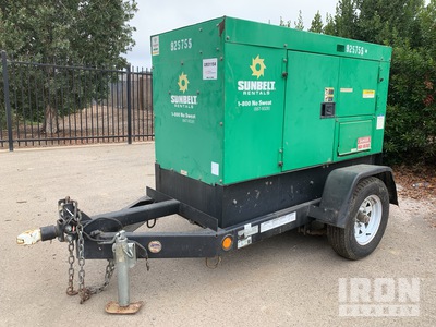 2016 Multiquip DCA-25SSIU4F 20 kW Mobile Generator Set