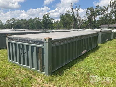20' Half Height Open Top Container
