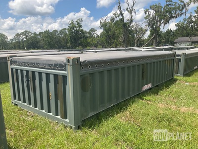 20' Half Height Open Top Container