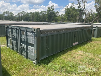 20' Half Height Open Top Container