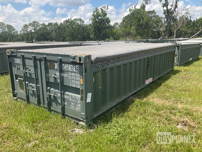 20' Half Height Open Top Container