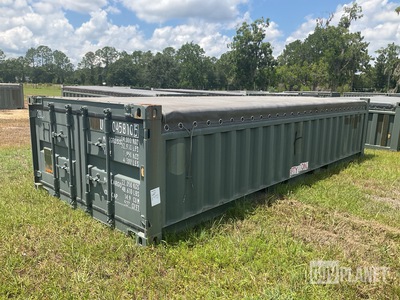 20' Half Height Open Top Container