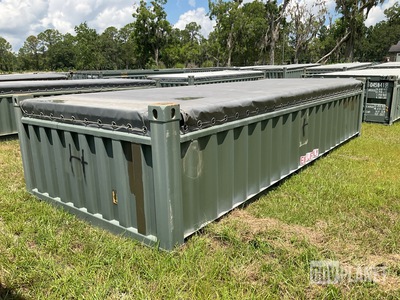 20' Half Height Open Top Container