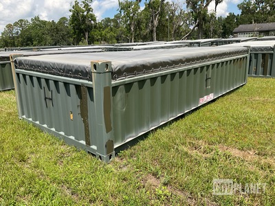 20' Half Height Open Top Container