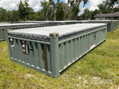 20' Half Height Open Top Container