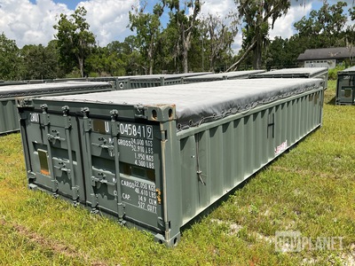 20' Half Height Open Top Container