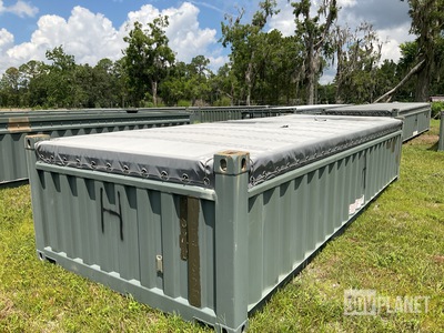 20' Half Height Open Top Container