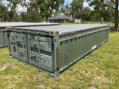 20' Half Height Open Top Container