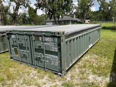 20' Half Height Open Top Container