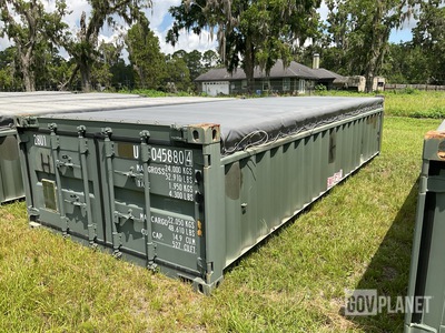 20' Half Height Open Top Container