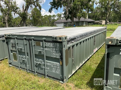 20' Half Height Open Top Container