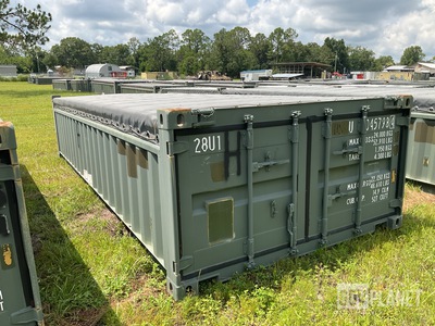 20' Half Height Open Top Container