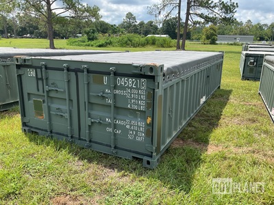 20' Half Height Open Top Container