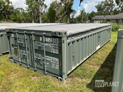 20' Half Height Open Top Container