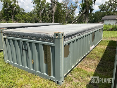 20' Half Height Open Top Container