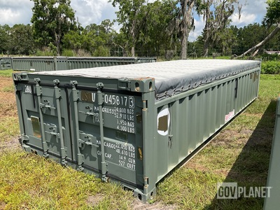 20' Half Height Open Top Container