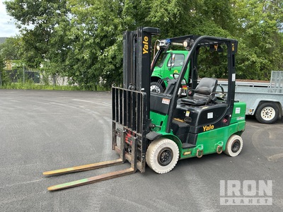 2016 Yale GTP050LXNDAE087 4750 lb 4x2 Rough Terrain Forklift