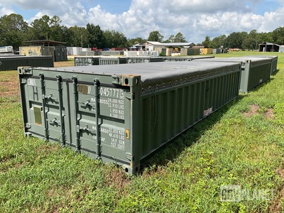 20' Half Height Open Top Container