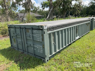 20' Half Height Open Top Container