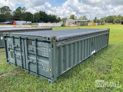 20' Half Height Open Top Container