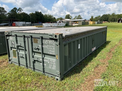 20' Half Height Open Top Container