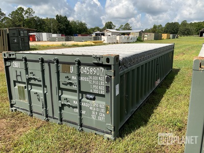 20' Half Height Open Top Container