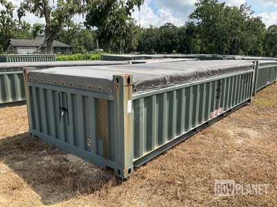 20' Half Height Open Top Container