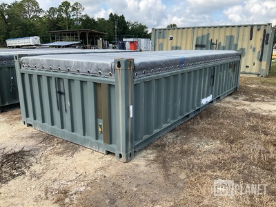 20' Half Height Open Top Container