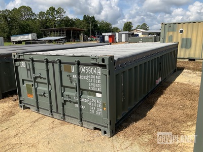 20' Half Height Open Top Container