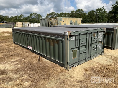 20' Half Height Open Top Container