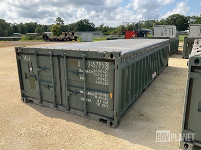 20' Half Height Open Top Container