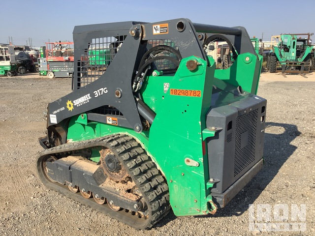 MINI CARGADOR SOBRE ORUGAS 2020 JOHN DEERE 317G