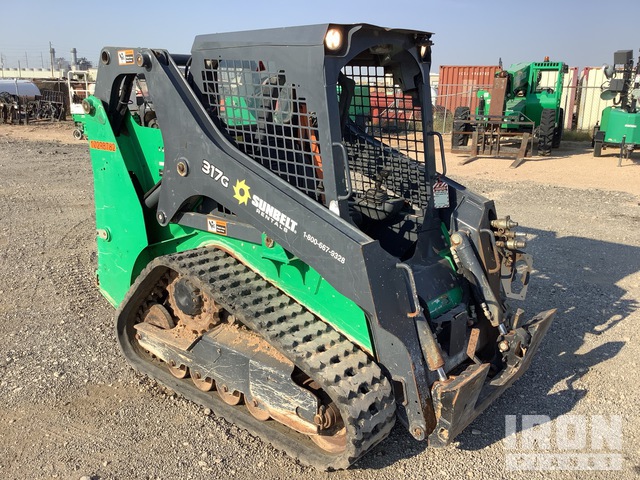MINI CARGADOR SOBRE ORUGAS 2020 JOHN DEERE 317G