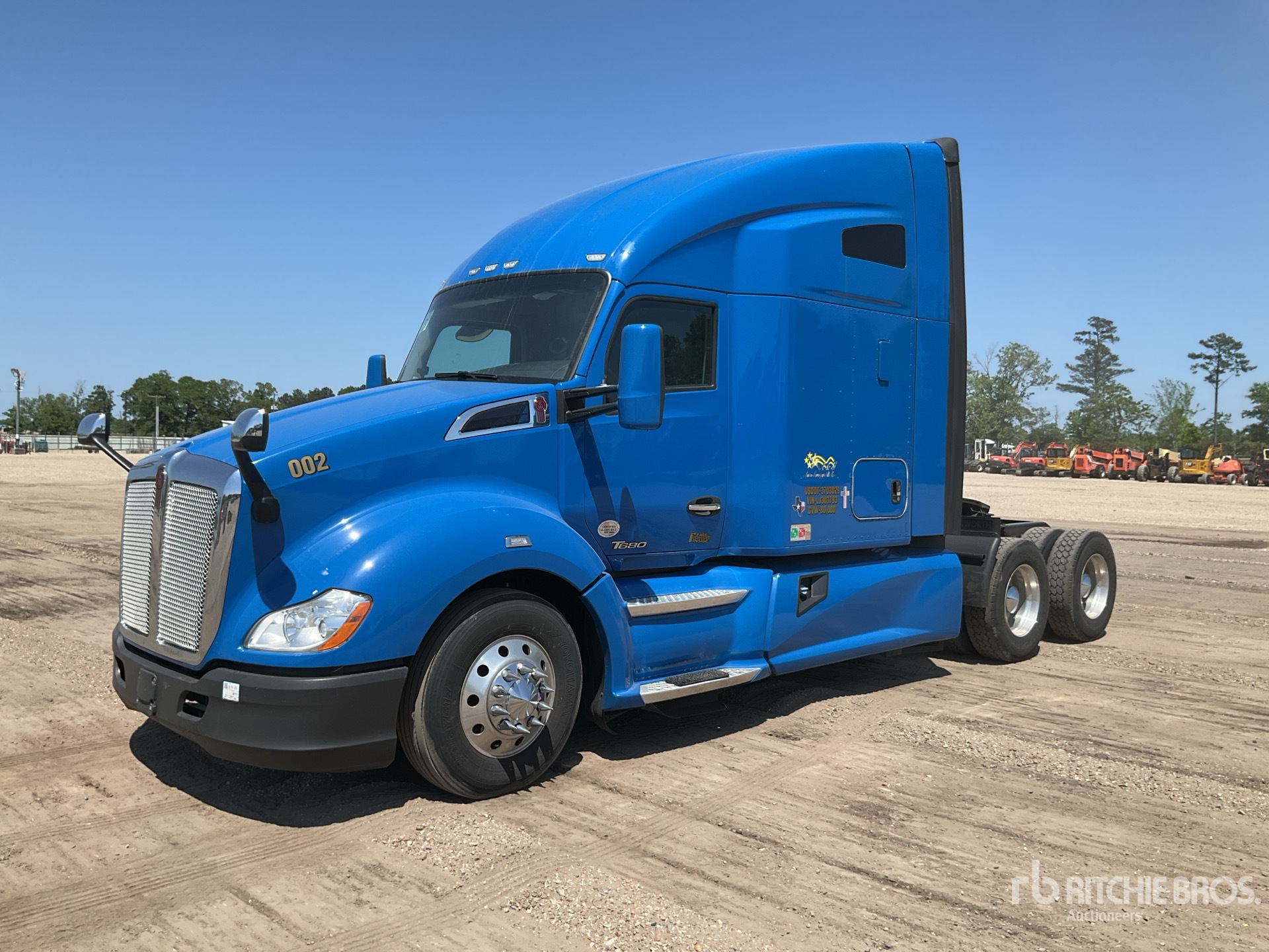 2020 Kenworth T680 6x4 T/A Sleeper Truck Tractor