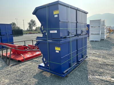 Quantity of (4) 2025 Suihe N-1CY-4 1 cyd Self-Dumping Hopper (Unused)