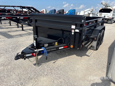 2024 Load Trailer 12 ft T/A Tipping Utility Trailer