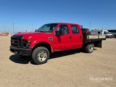 Ford F-250 XL 4x2 Crew Cab Flatbed Truck