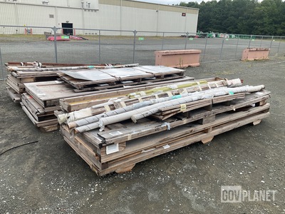 (3) Lots of Assorted Metal Sheets, Rods & Bars