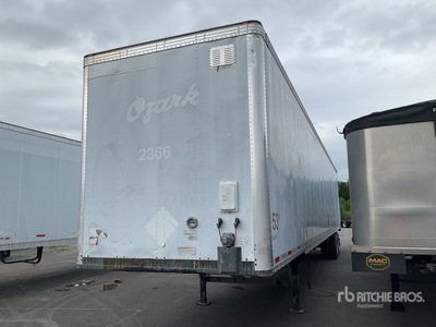 2008 Vanguard VIP Maxcube 53 ft T/A Semi-remorque fourgon