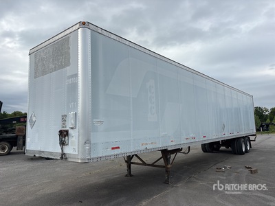 2002 Wabash DVCVHPC 53 ft x 102 in T/A Van Trailer